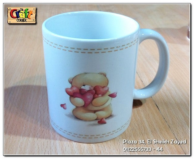 Mug "Forever friends hearts"