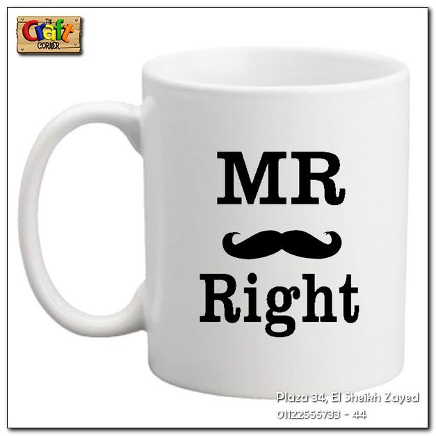 Mug "Mr right"