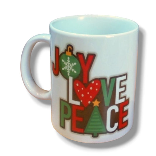 Christmas mug (Joy Love Peace)