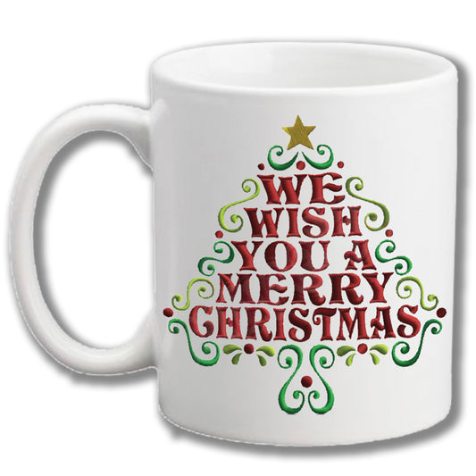 Christmas mug (We wish you a merry Christmas)