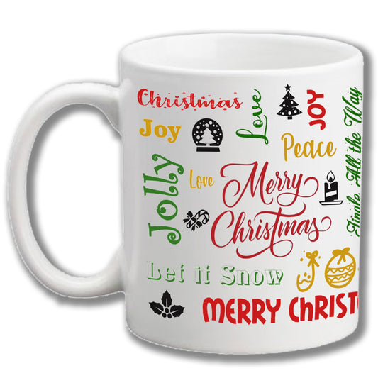 Christmas mug (Christmas text)