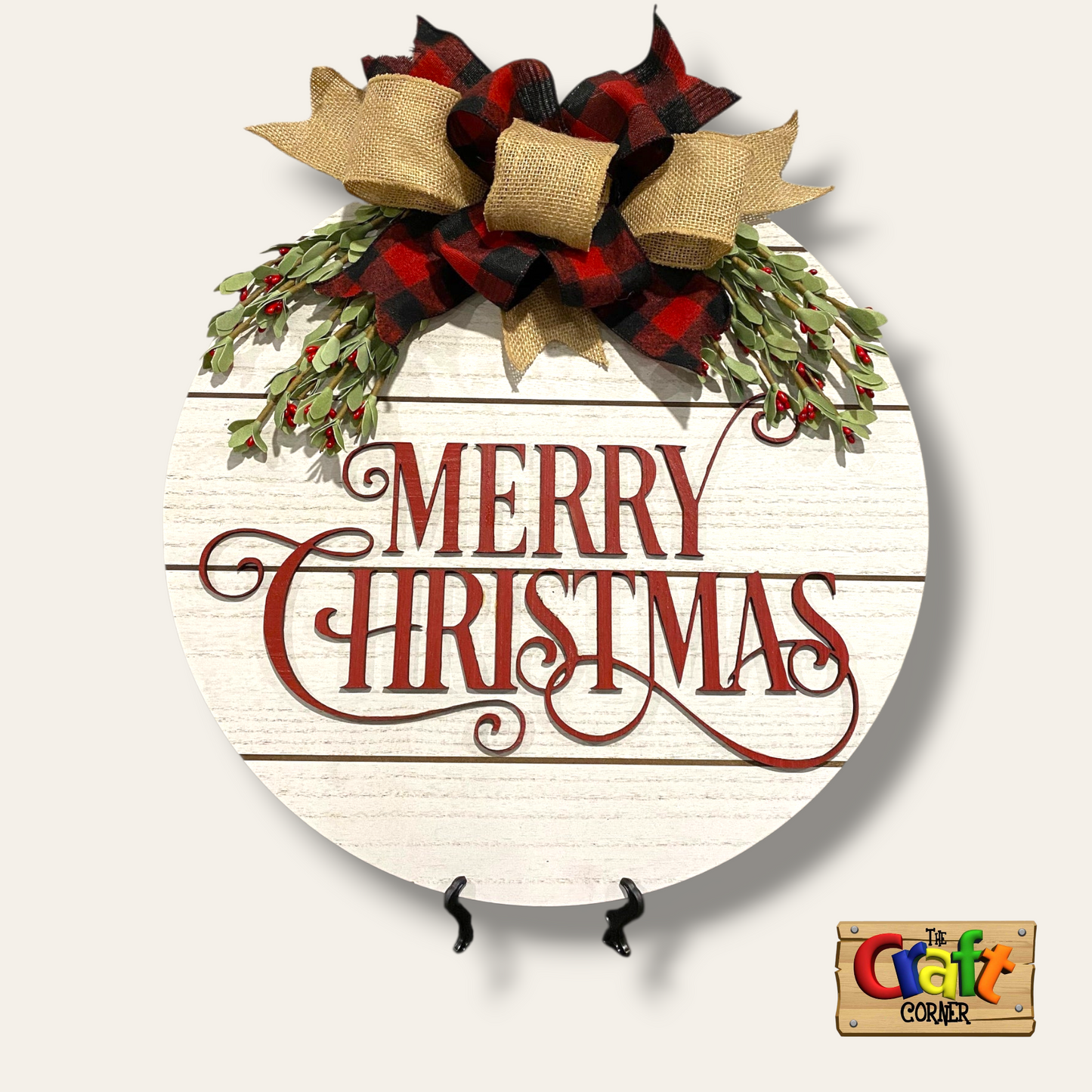 Christmas sign (Merry Christmas Rustic)