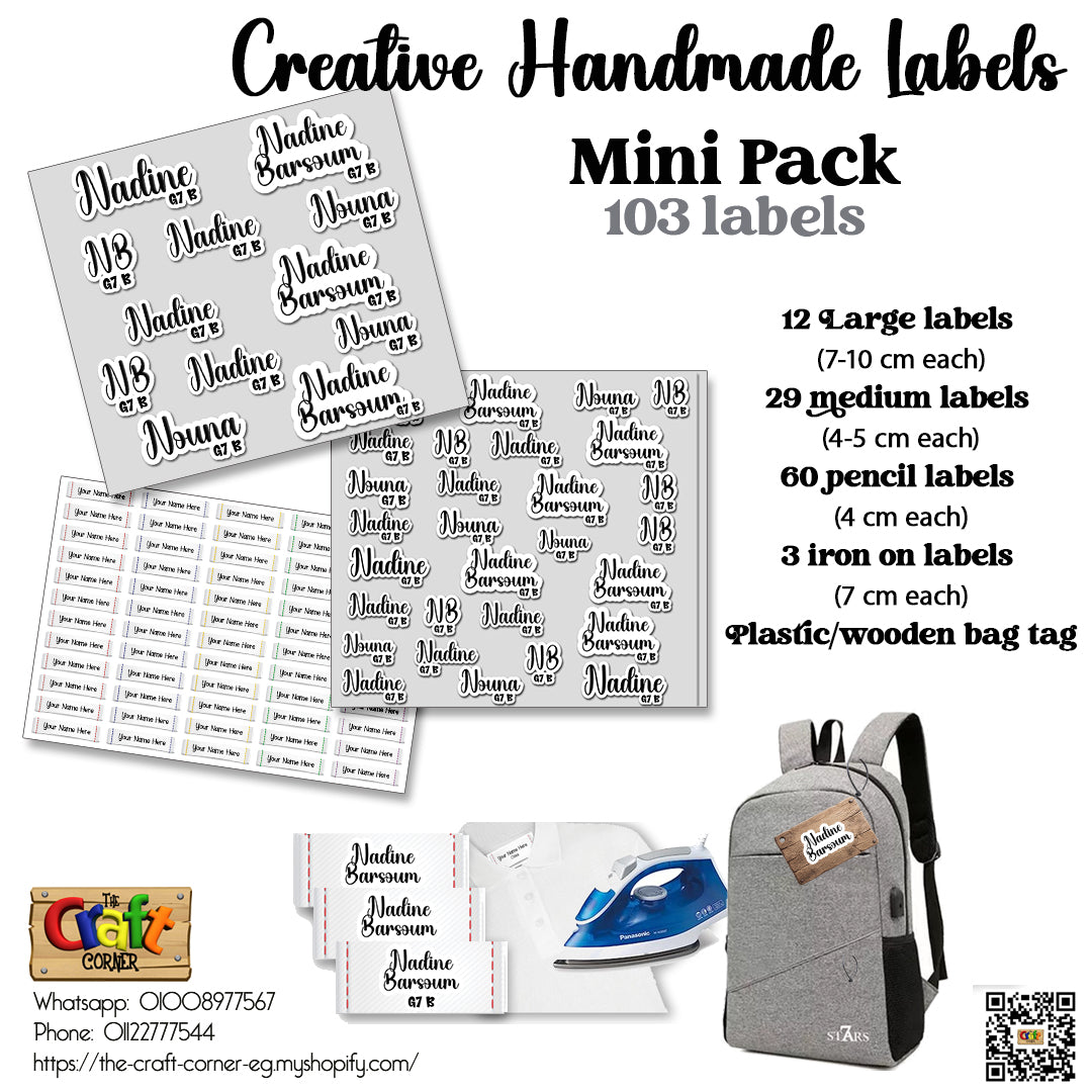 ""Name Cutout Creative Handmade"