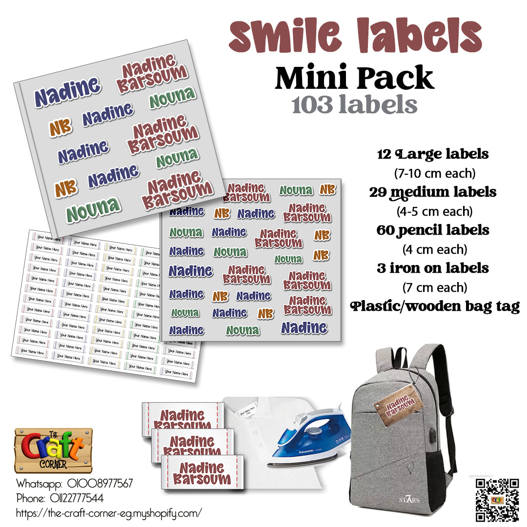""Name Cutout Smile"