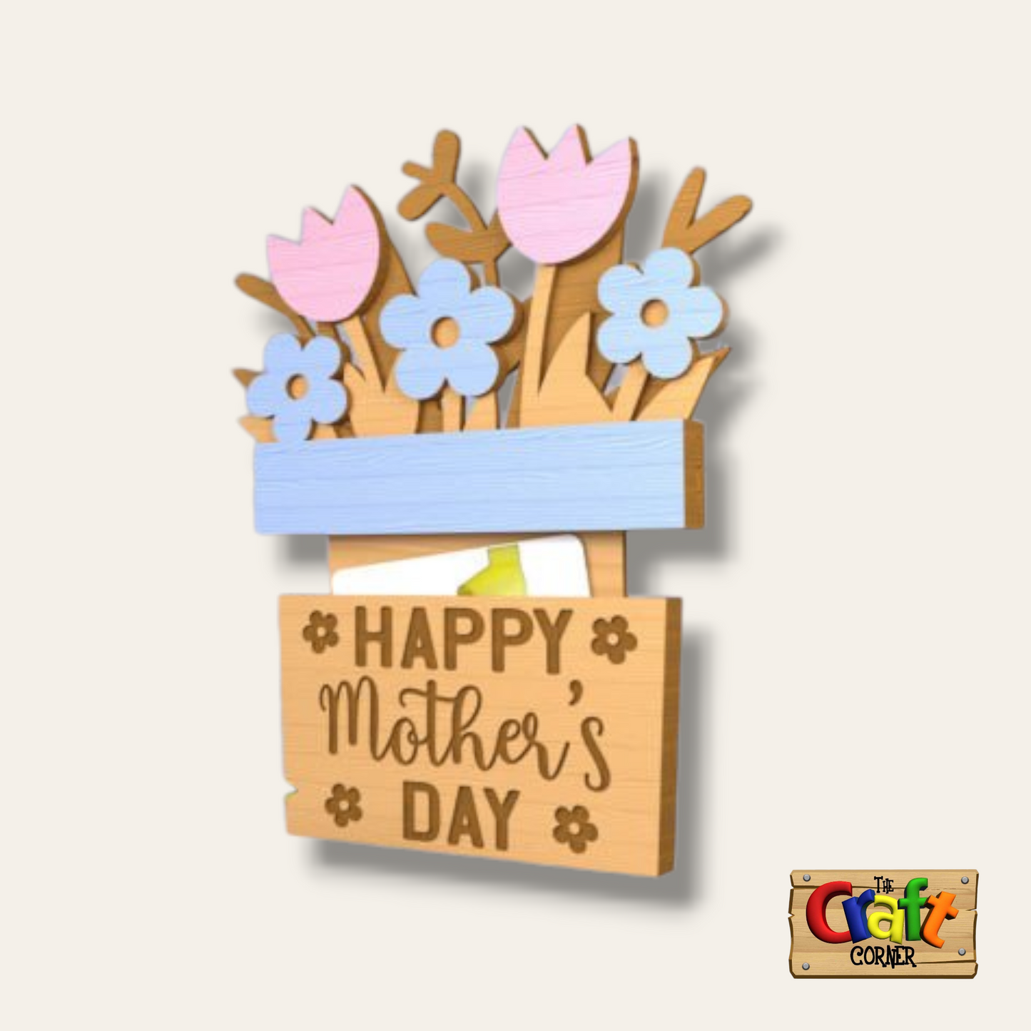 Gift card holder: Mother's day bouquet