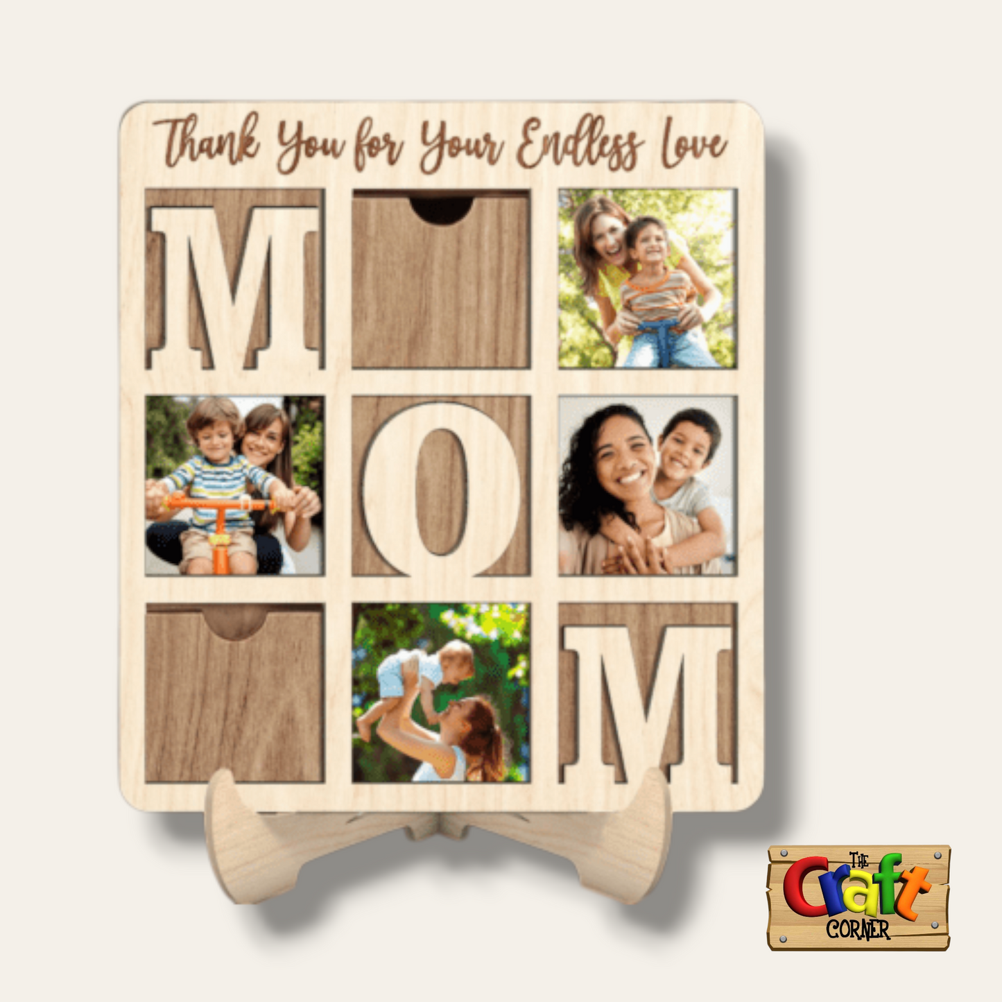 Stand: Mom picture frame stand