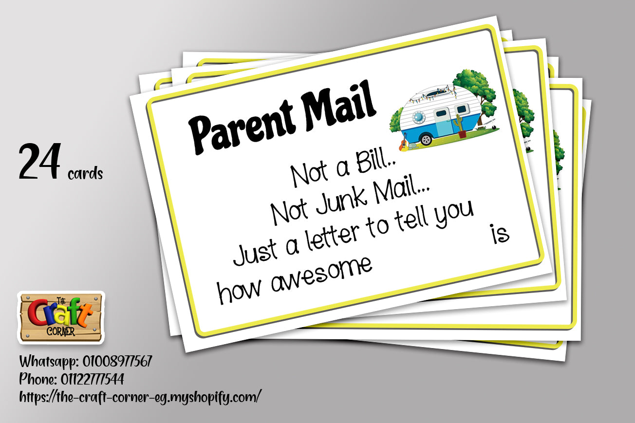 Parent mail cards