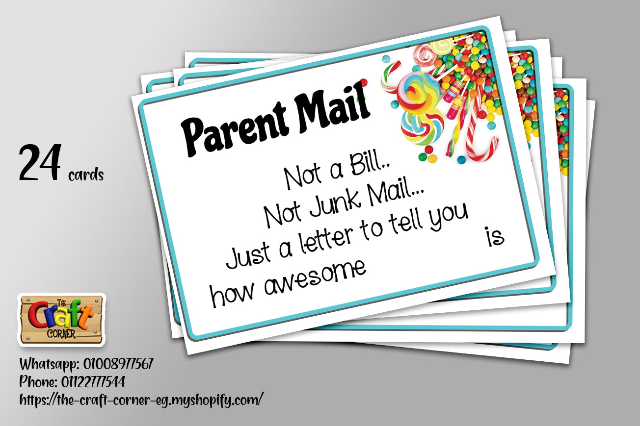 Parent mail cards