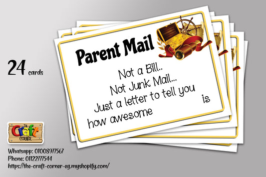 Parent mail cards