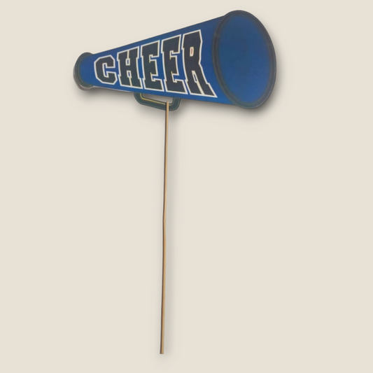 Cardboard topper (thin) "megaphone"