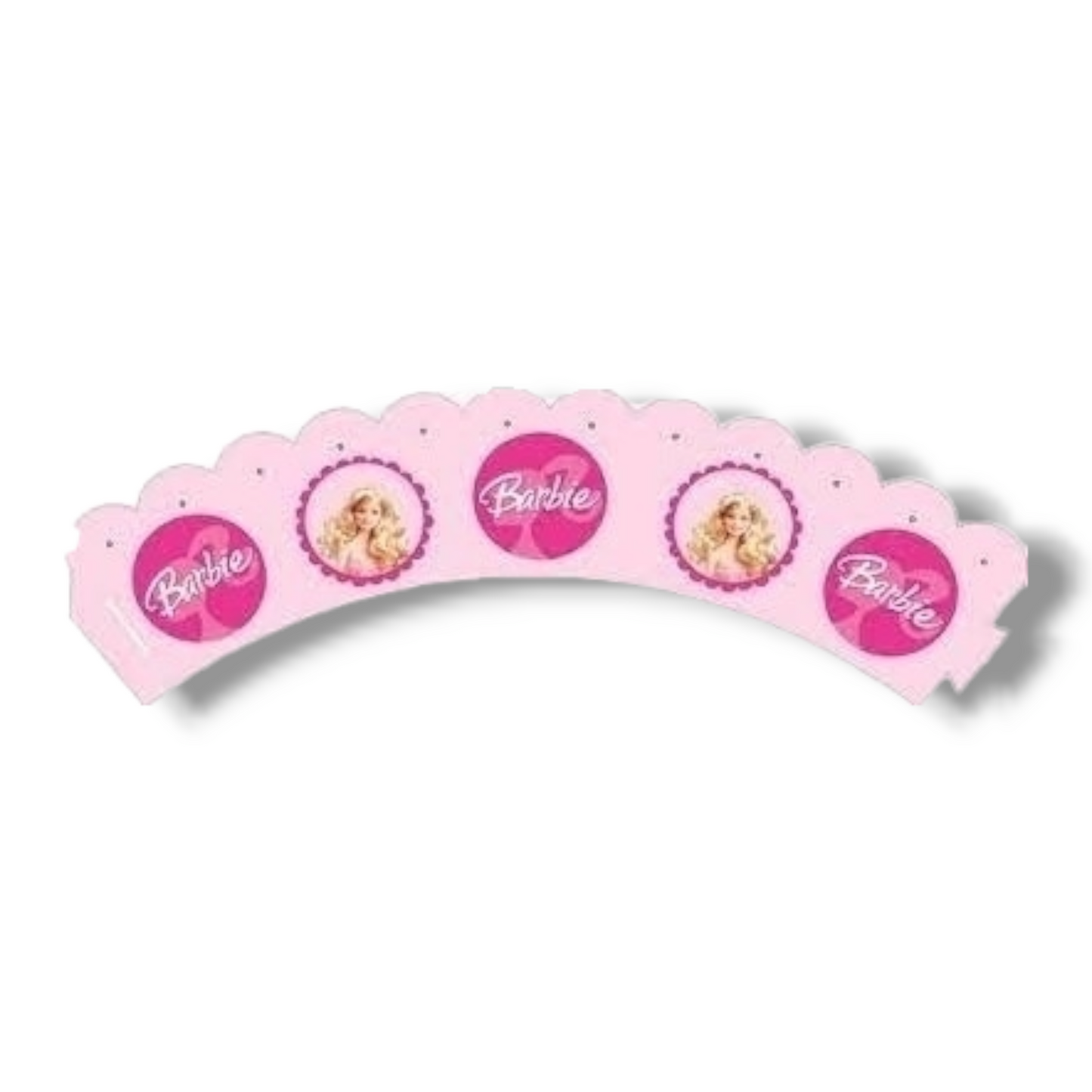 Cupcake wrapper (set of 12) "Barbie"