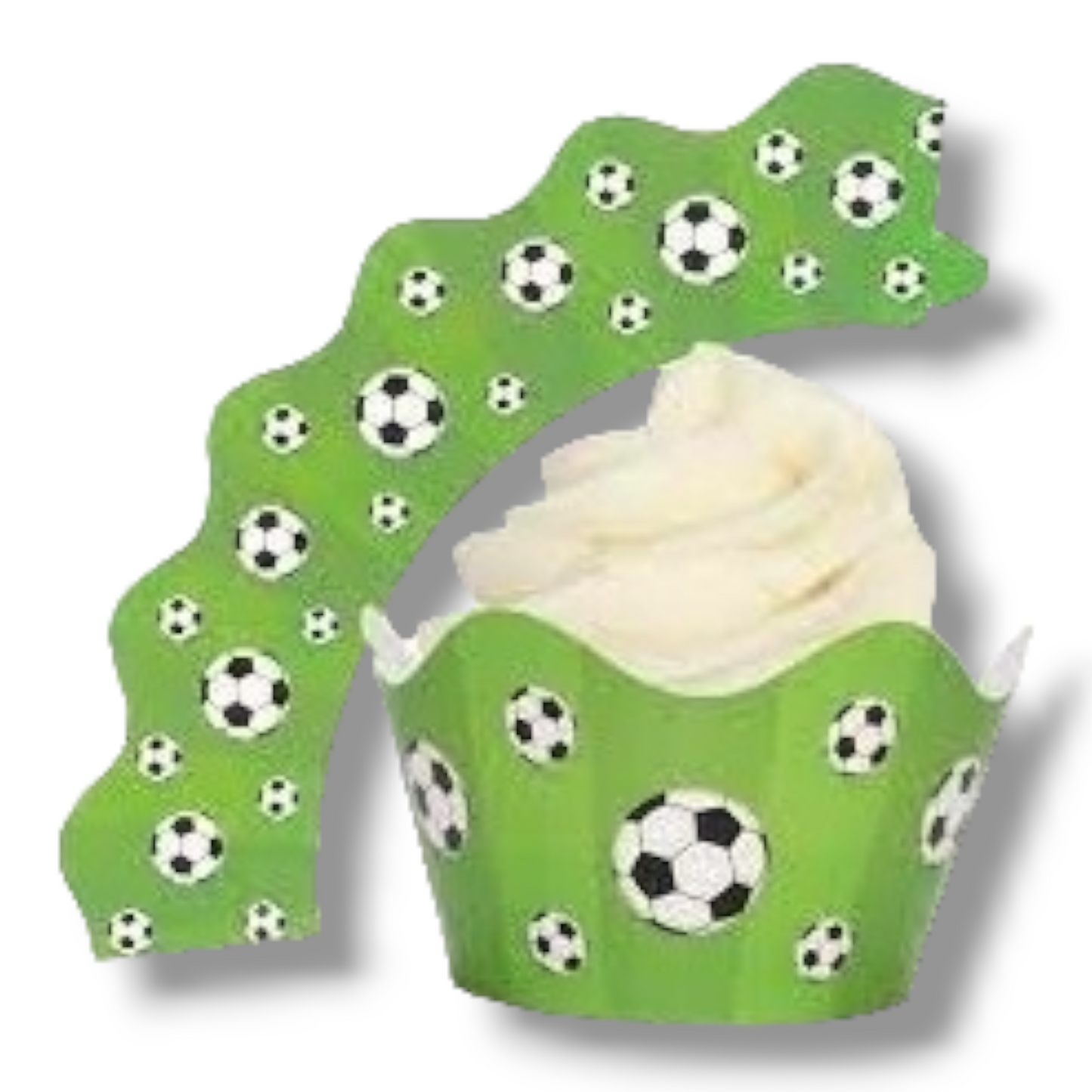 Cupcake wrapper (set of 12) "Football" 2