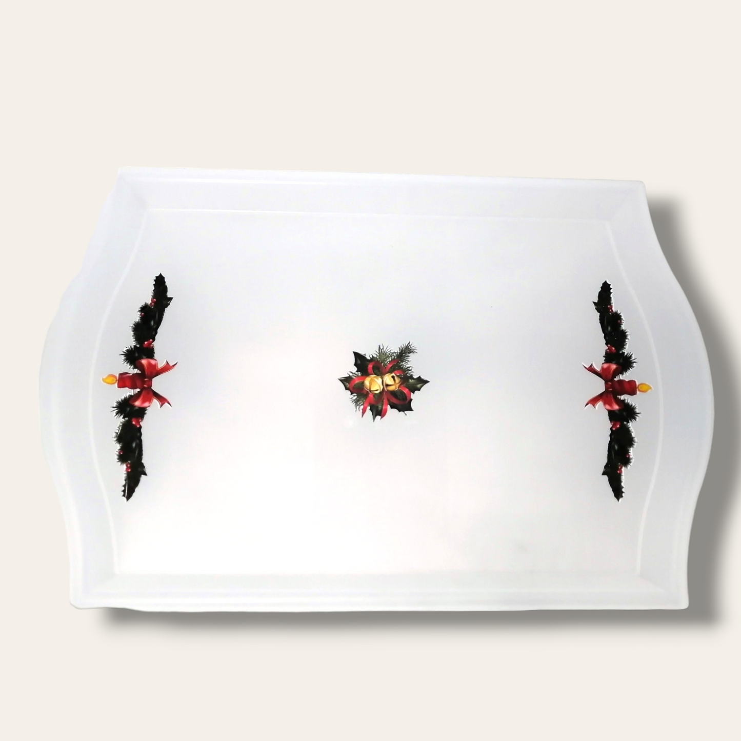 Tray: Christmas Plastic tray 1