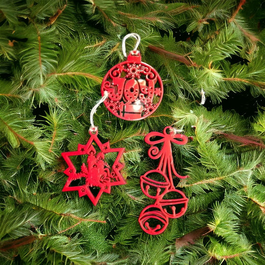 Acrylic Christmas ornaments