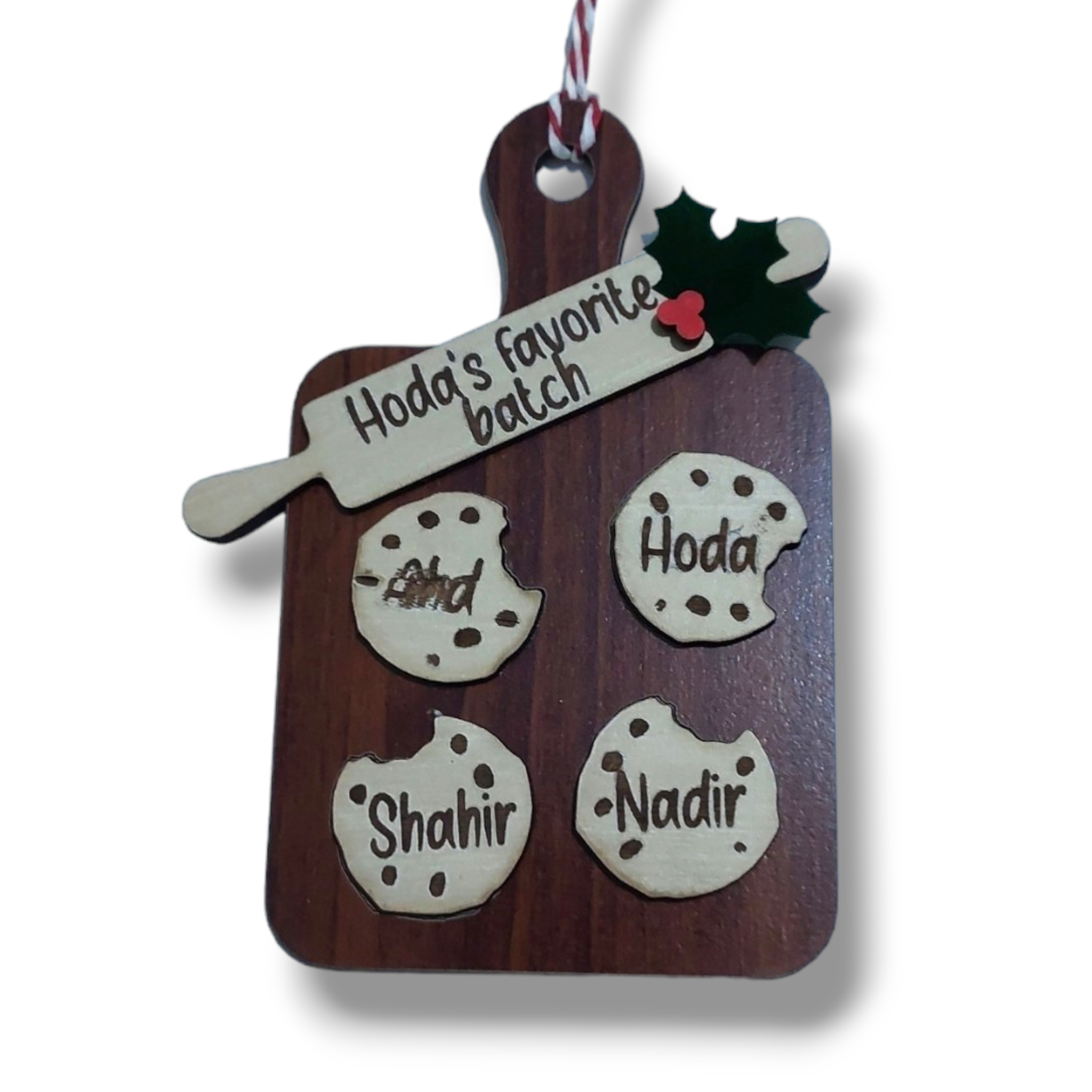 Ornament/wall decor: Family personalized Chopping board