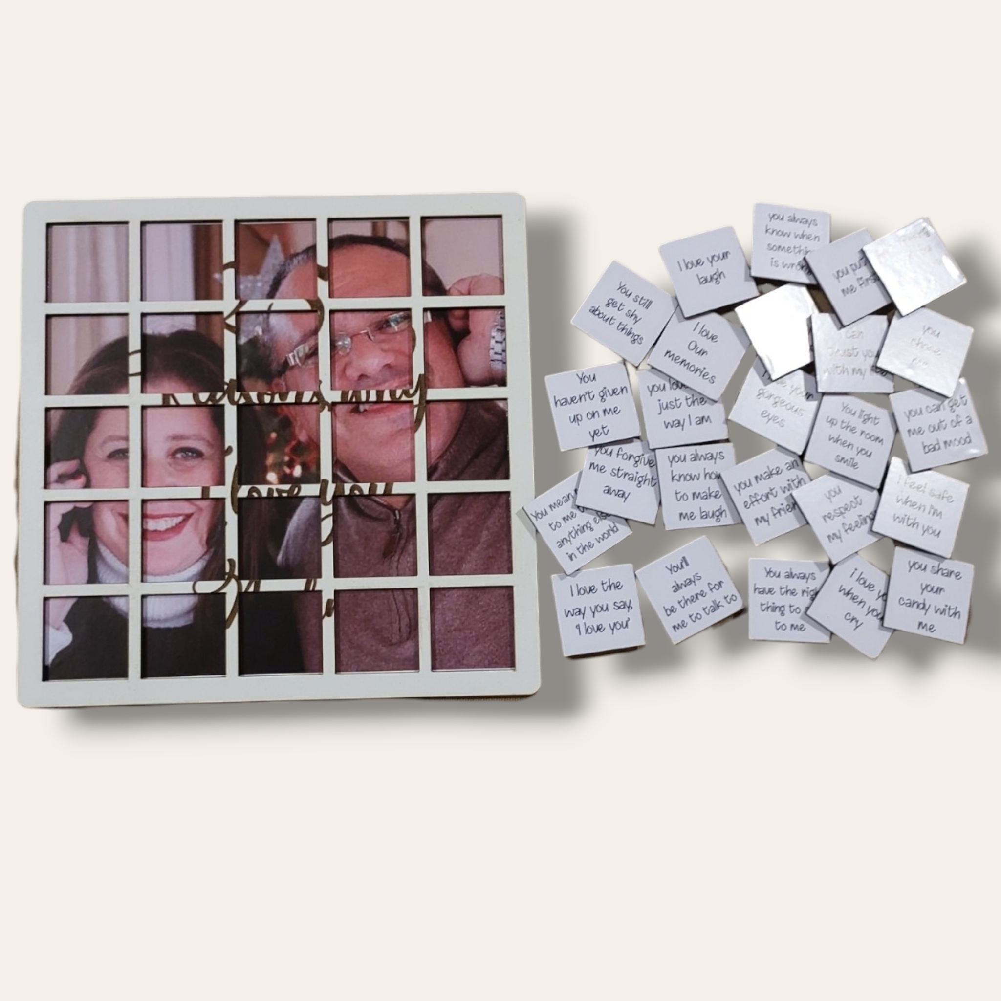 Valentine 25 reasons why I love you (picture puzzle)