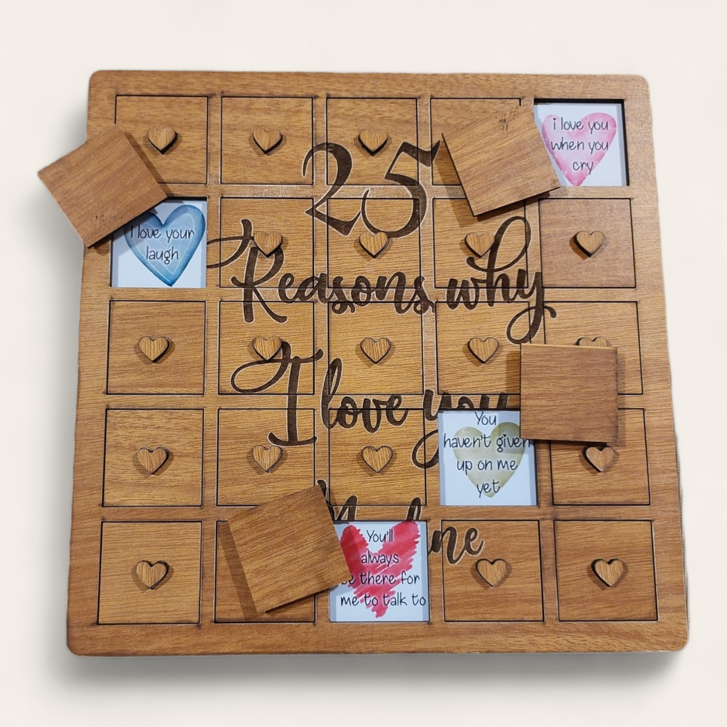 Valentine 25 reasons why I love you (puzzle)