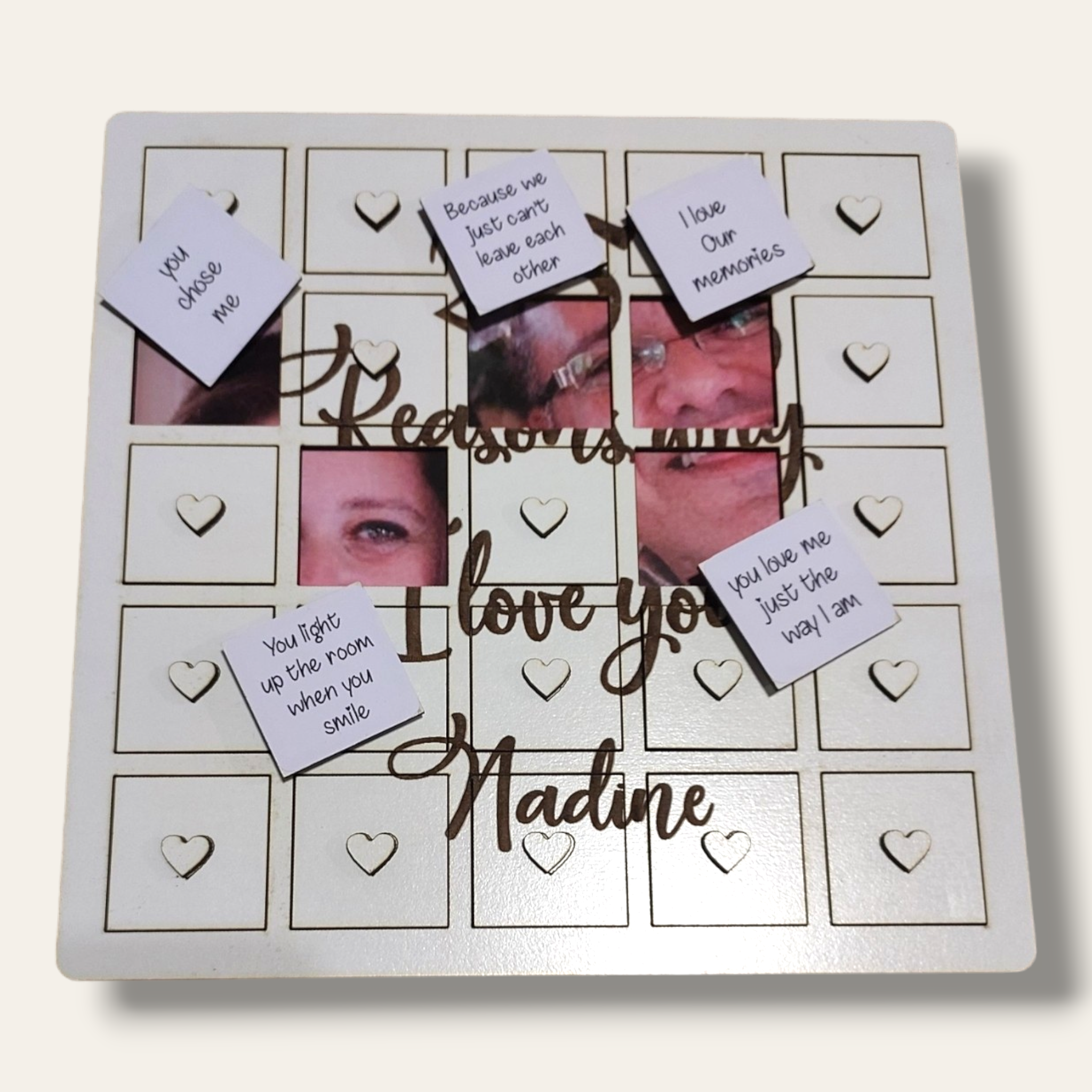 Valentine 25 reasons why I love you (picture puzzle)