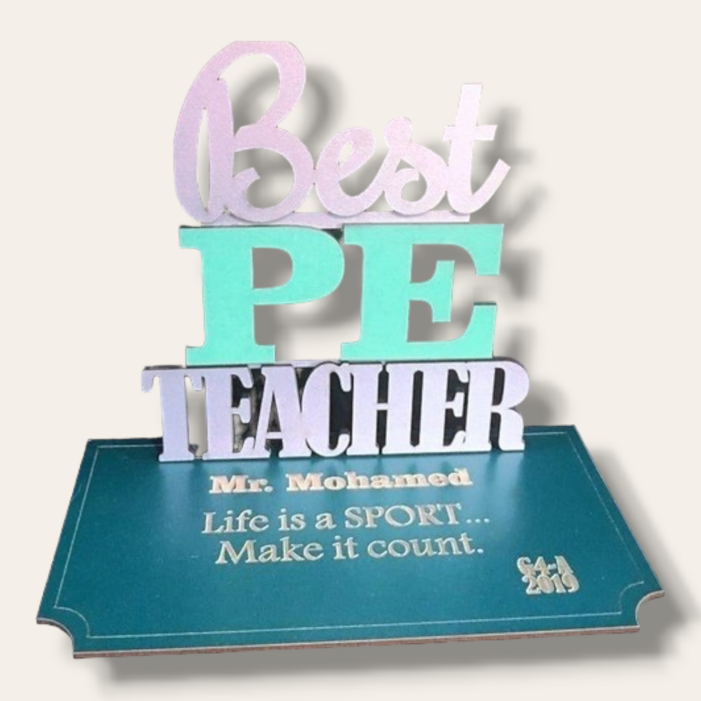 Best "Subject" Teacher desk stand