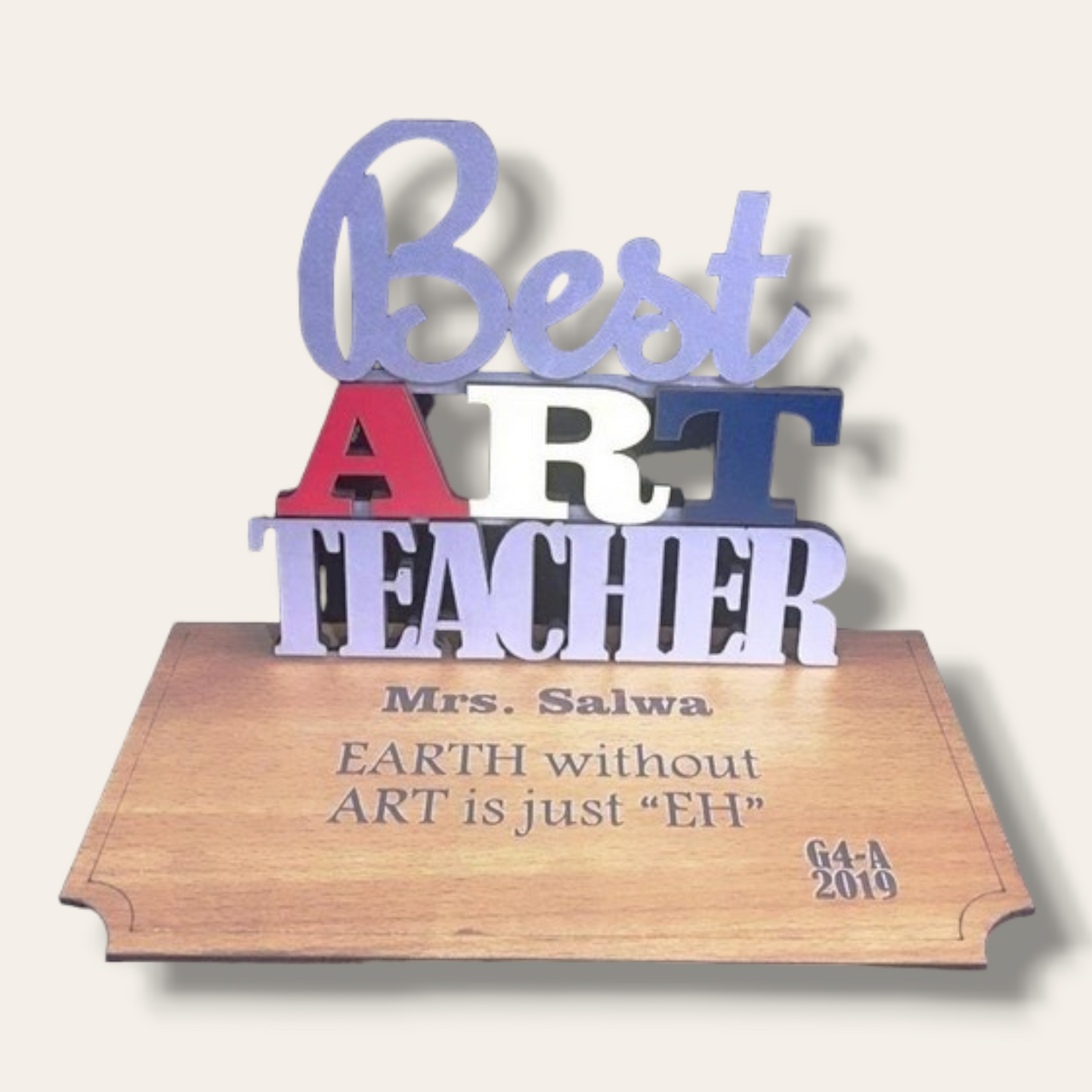 Best "Subject" Teacher desk stand