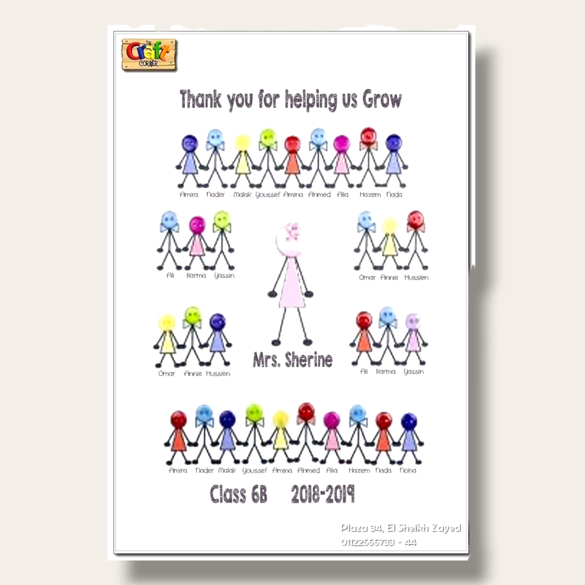 Buttons Teacher Board