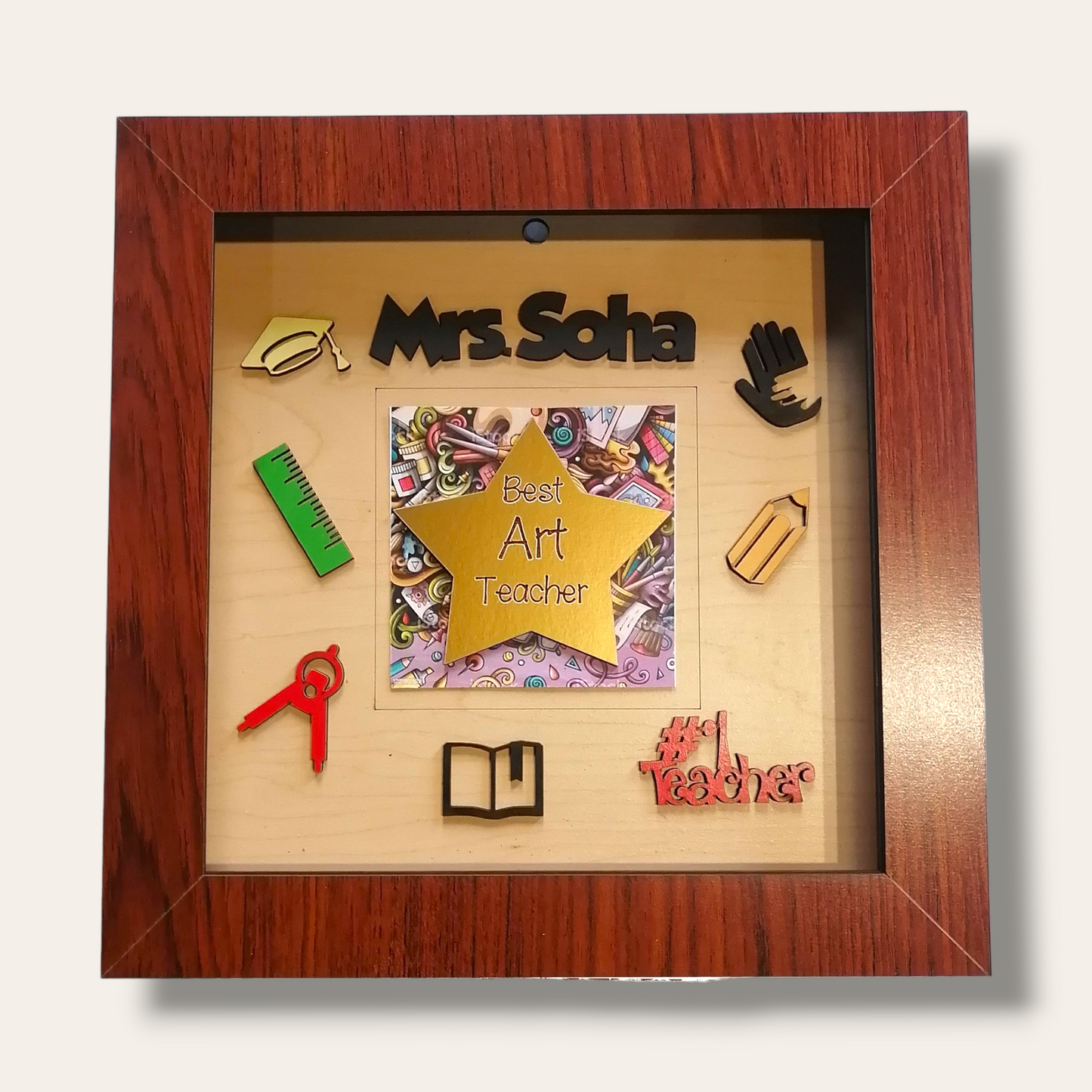 Teacher shadow box