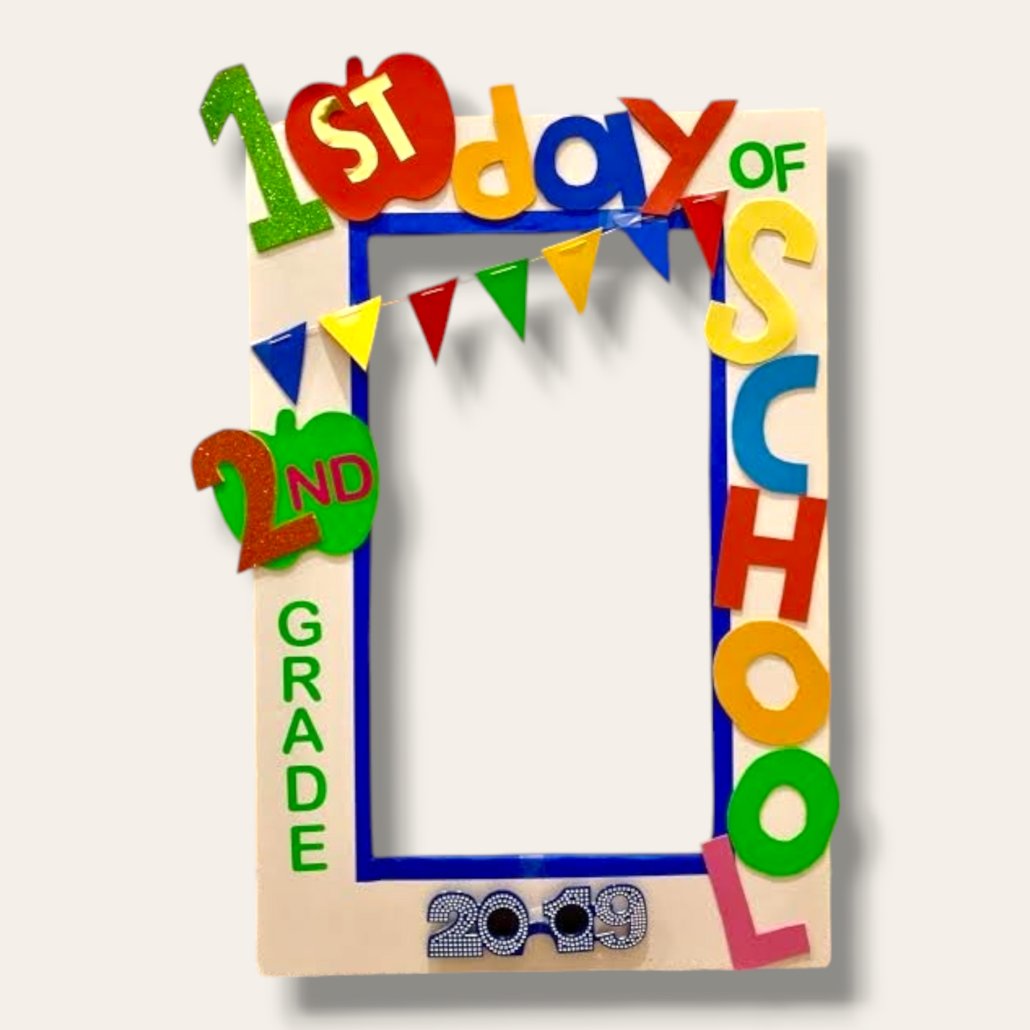 1st day of school photo frame 3