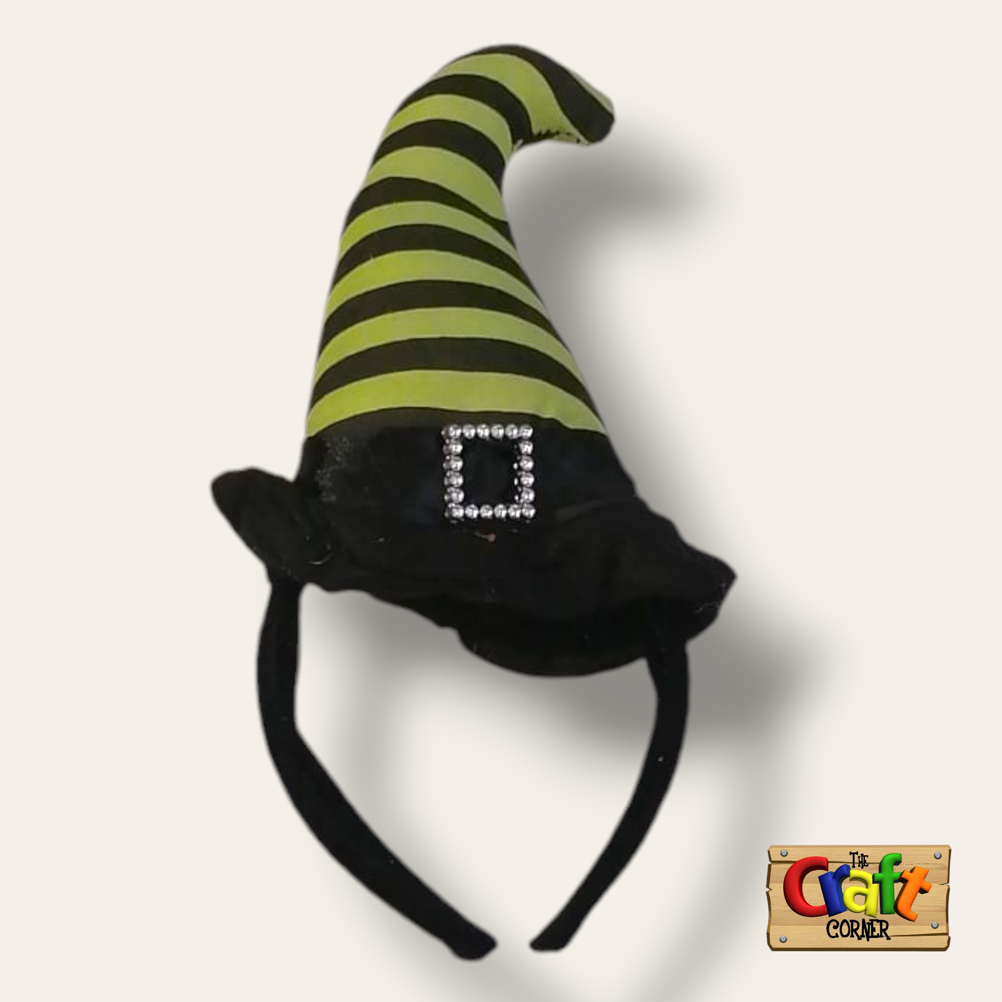 Headband (striped witch hat)