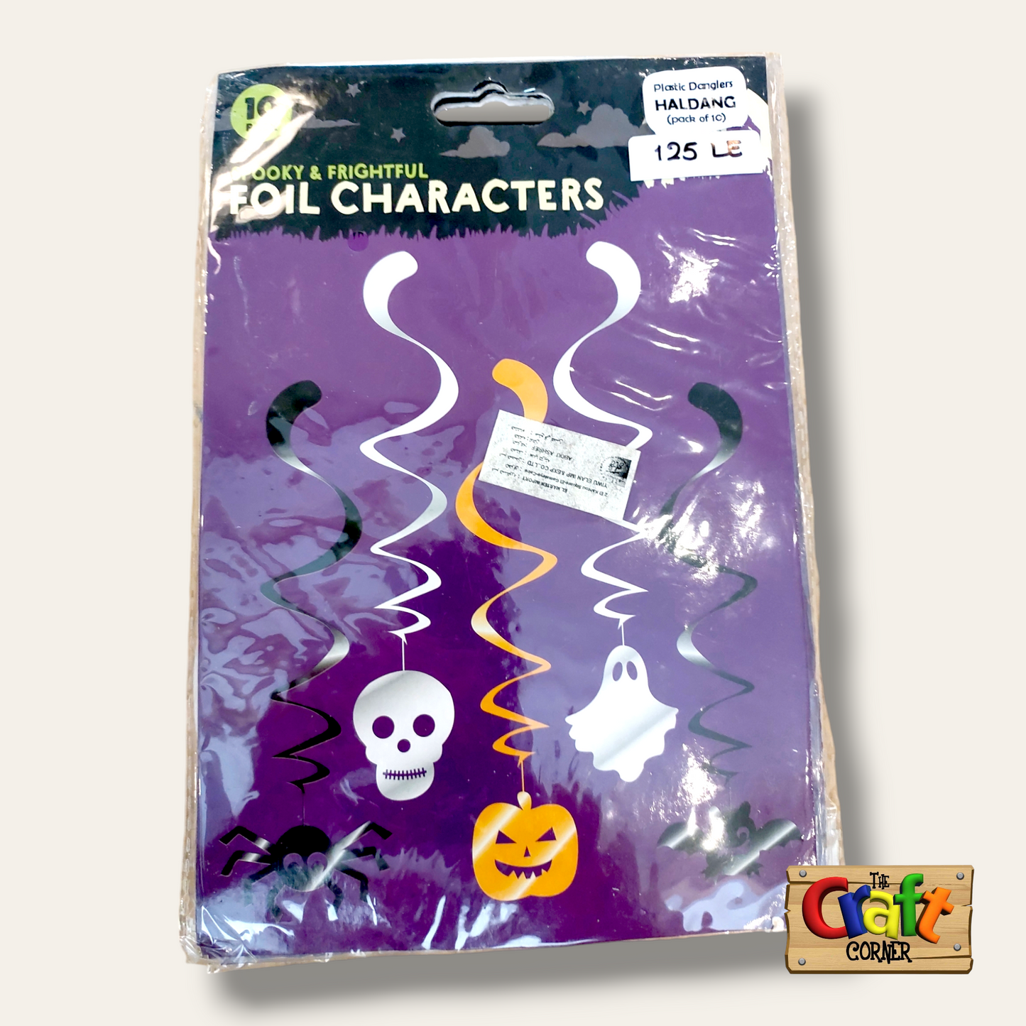 Halloween foil danglers