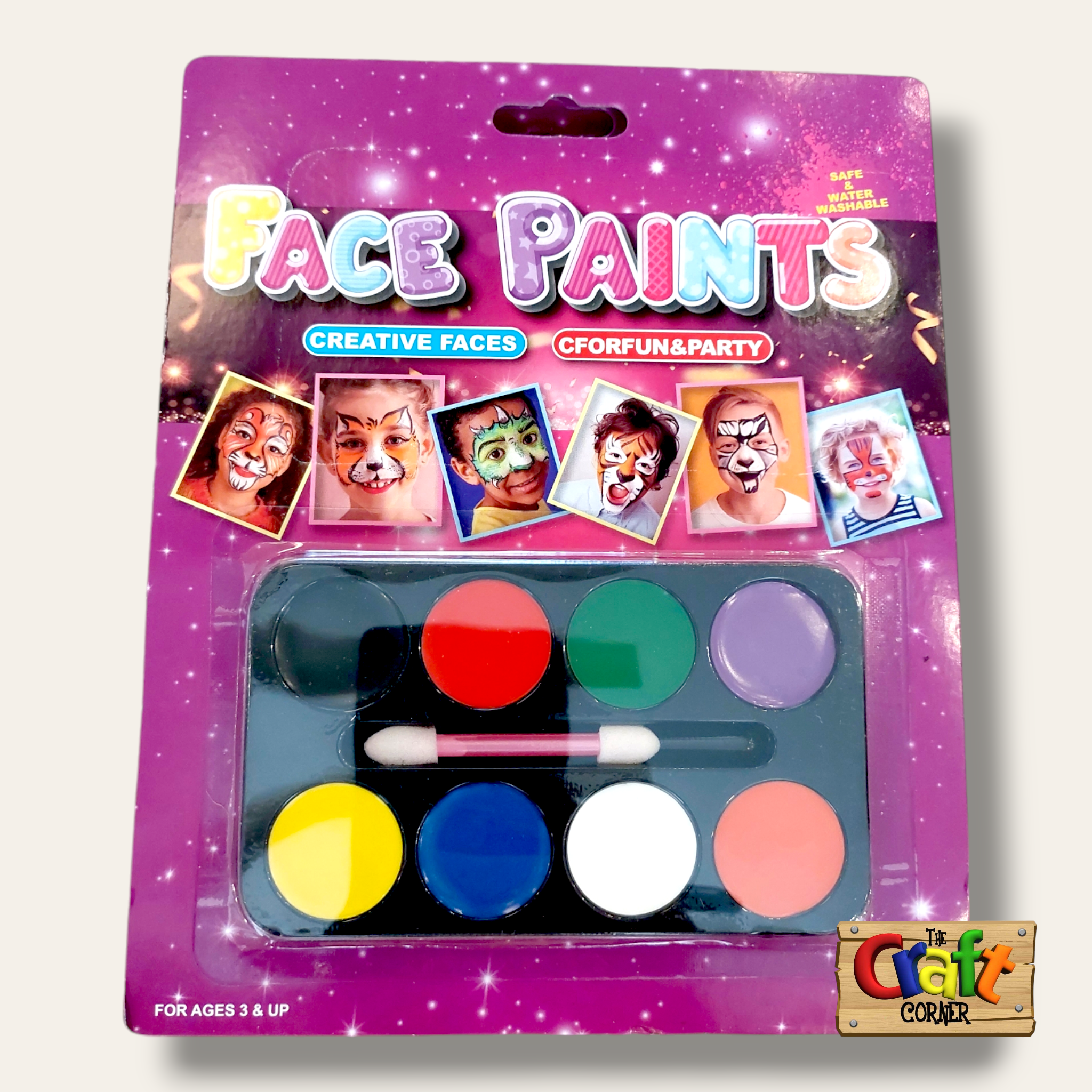Face painting pallette
