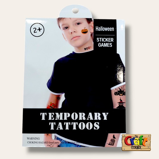 Temporary tattoos for Halloween