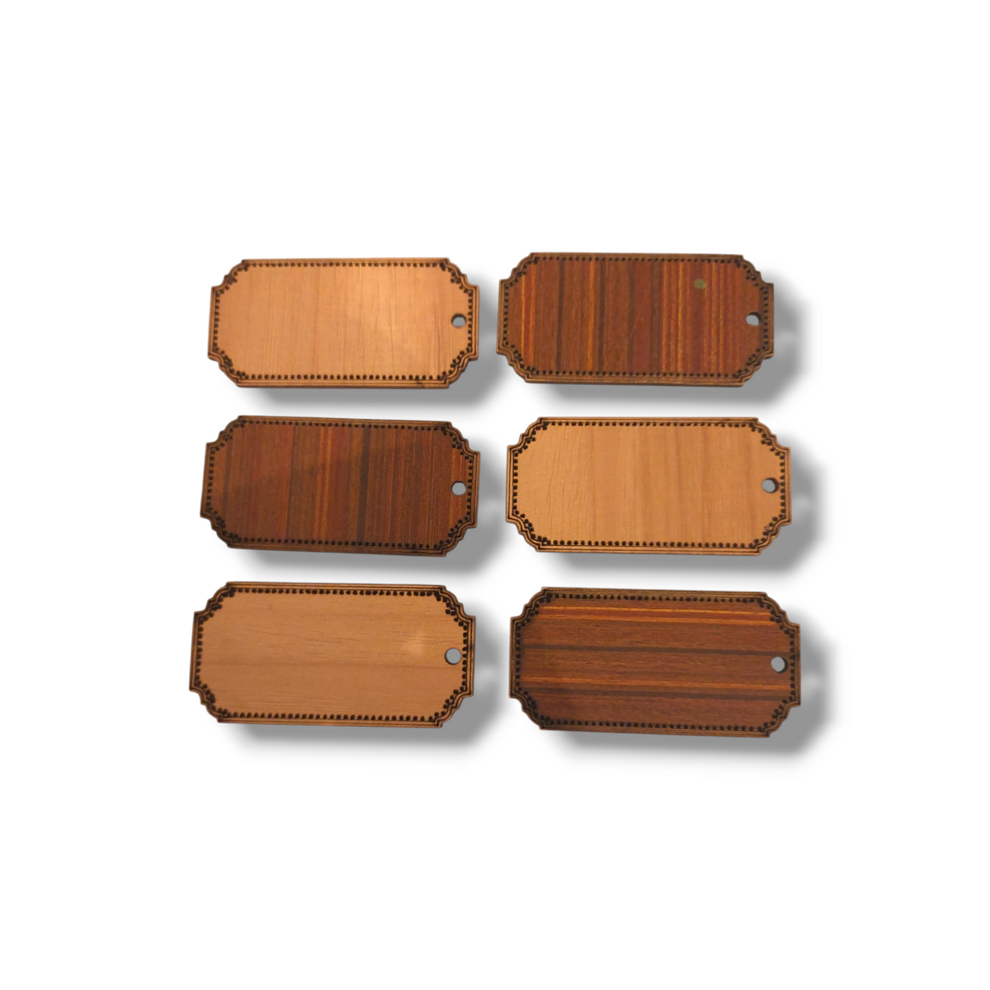 Wooden tags vintage