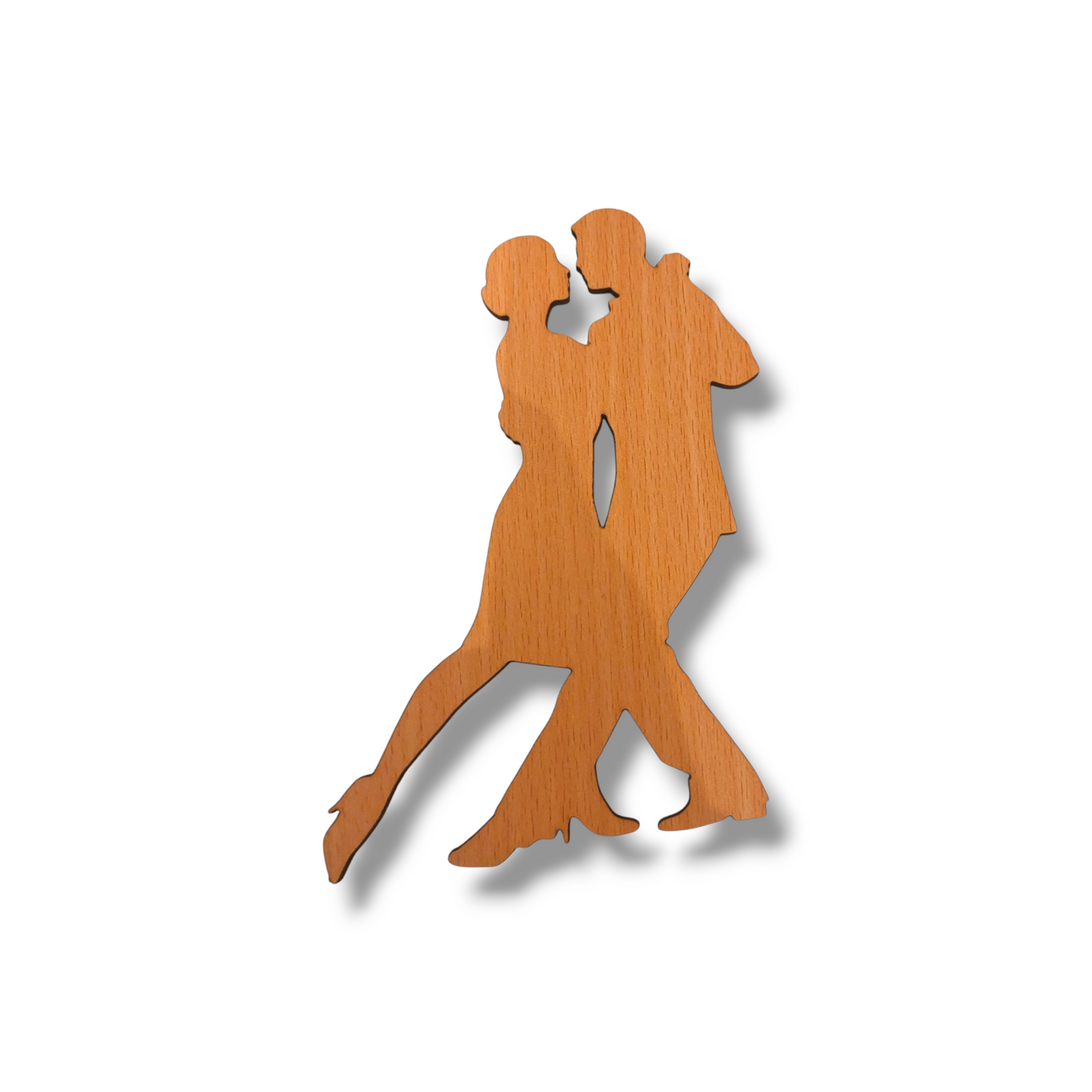 Dancing couple wood