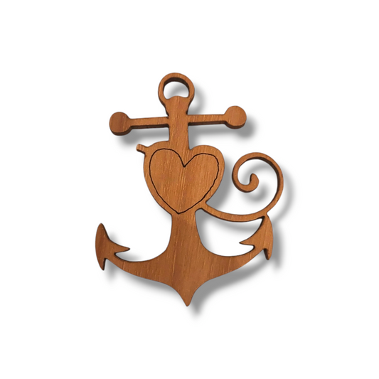 Wooden anchor