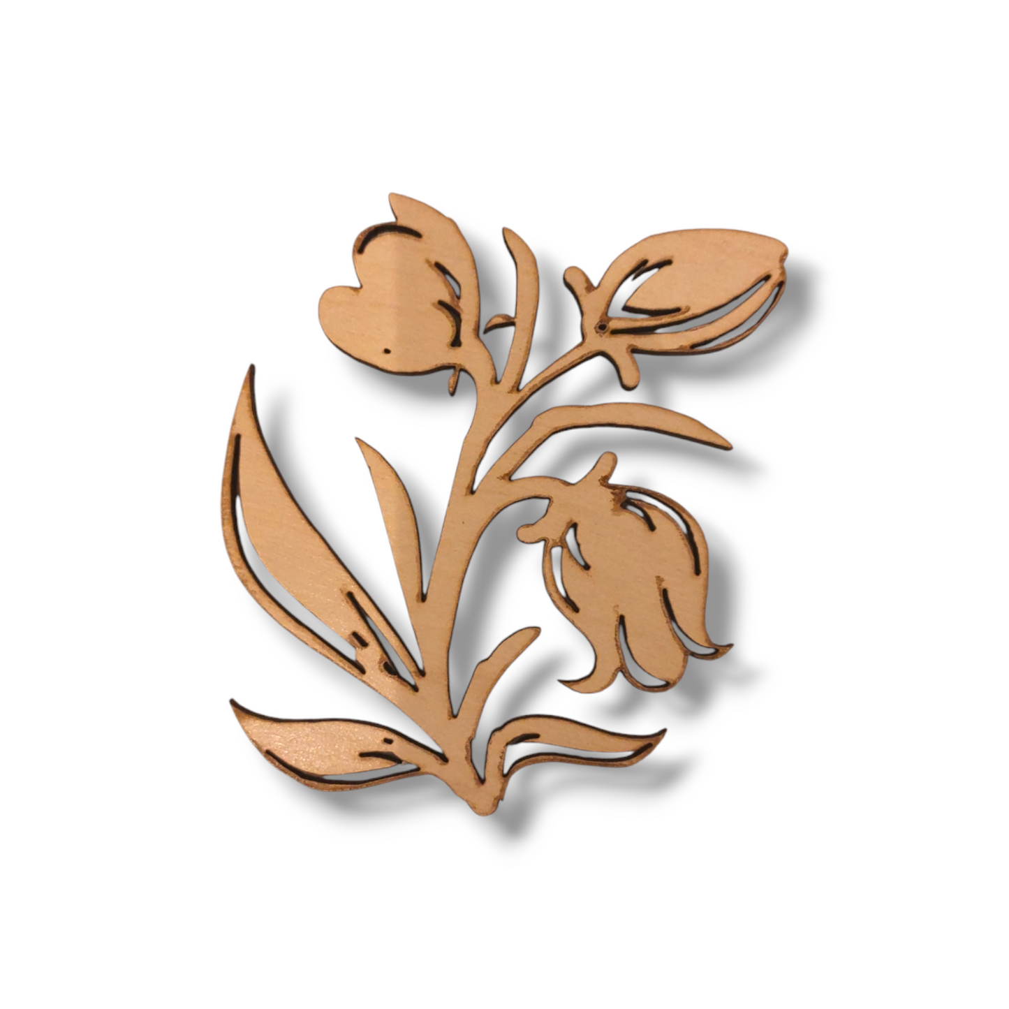 Wooden flower