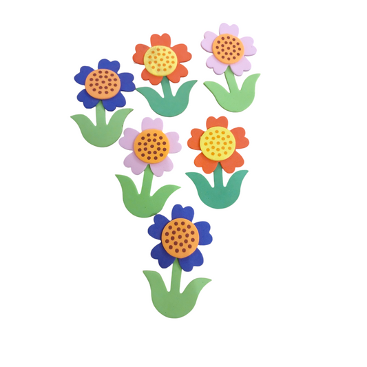 Foam flowers stems