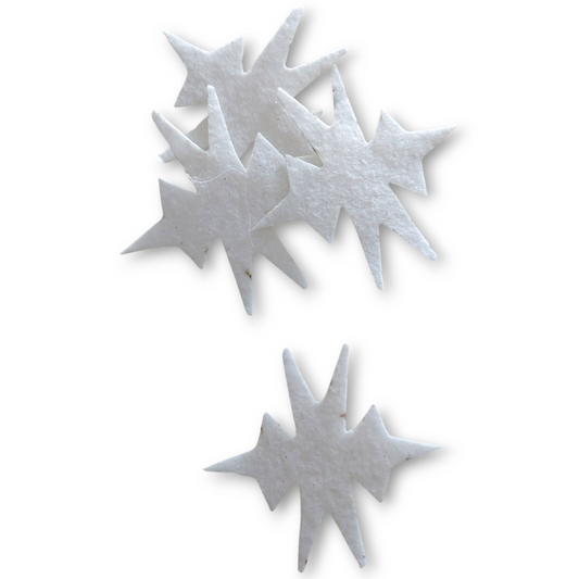 Felt stars 7cm