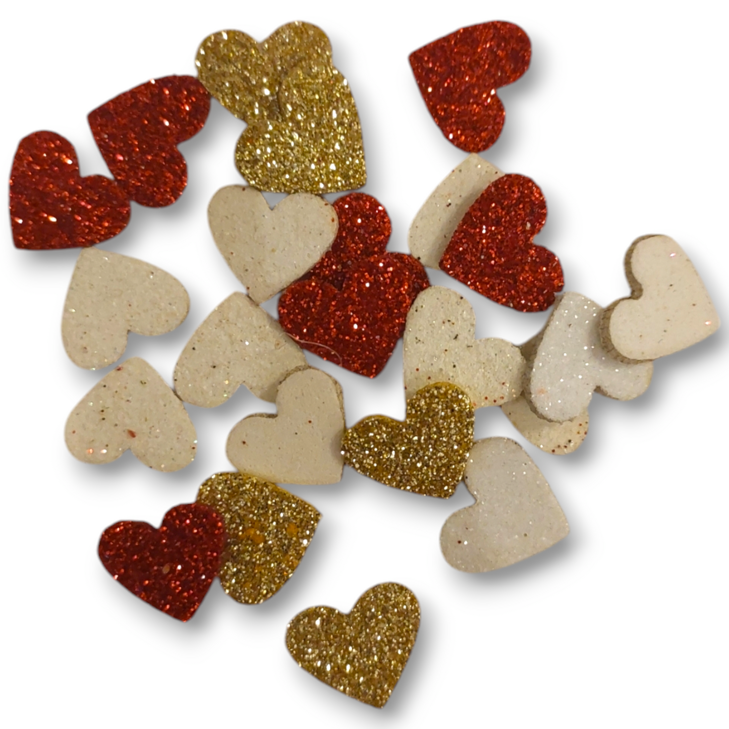 Foam hearts 1.5cm