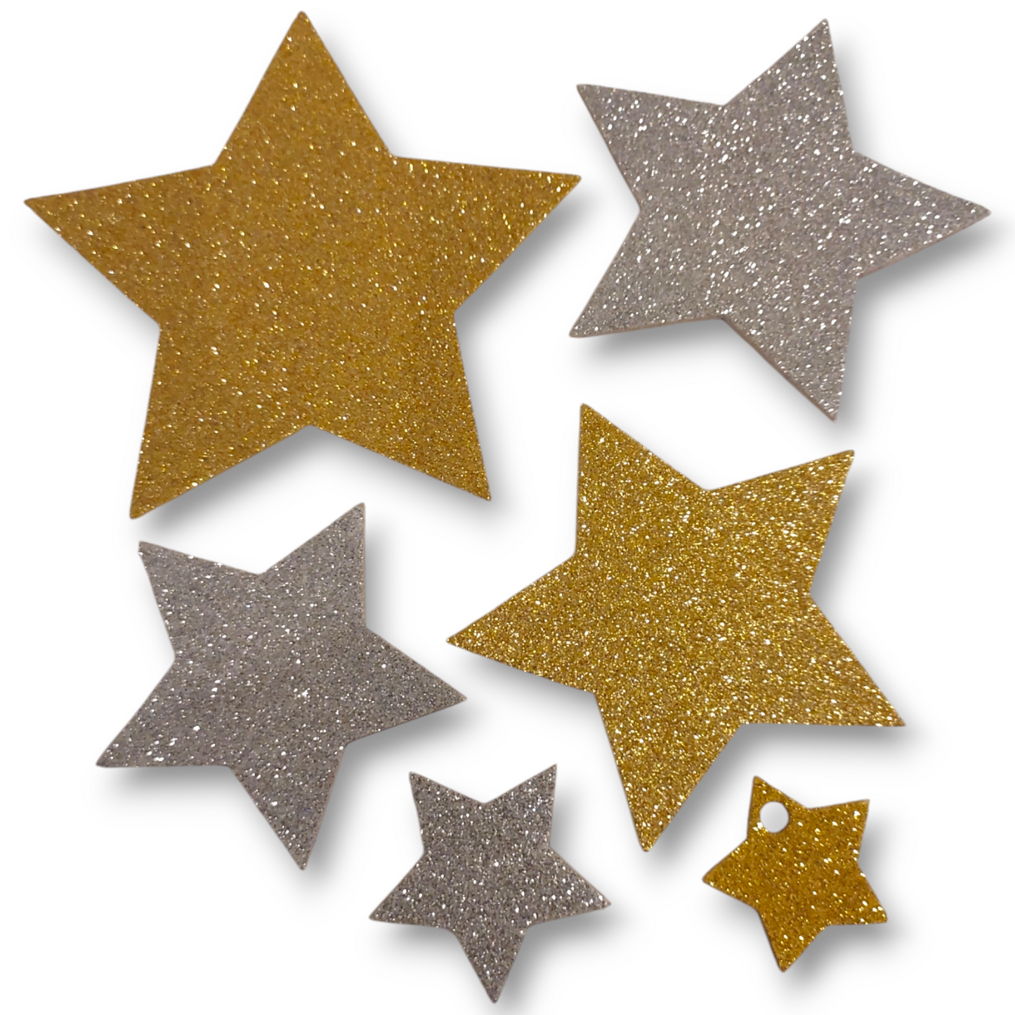 Foam stars 10 to 3