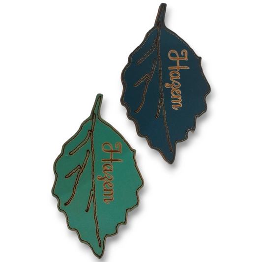 Wooden leaf Hazem