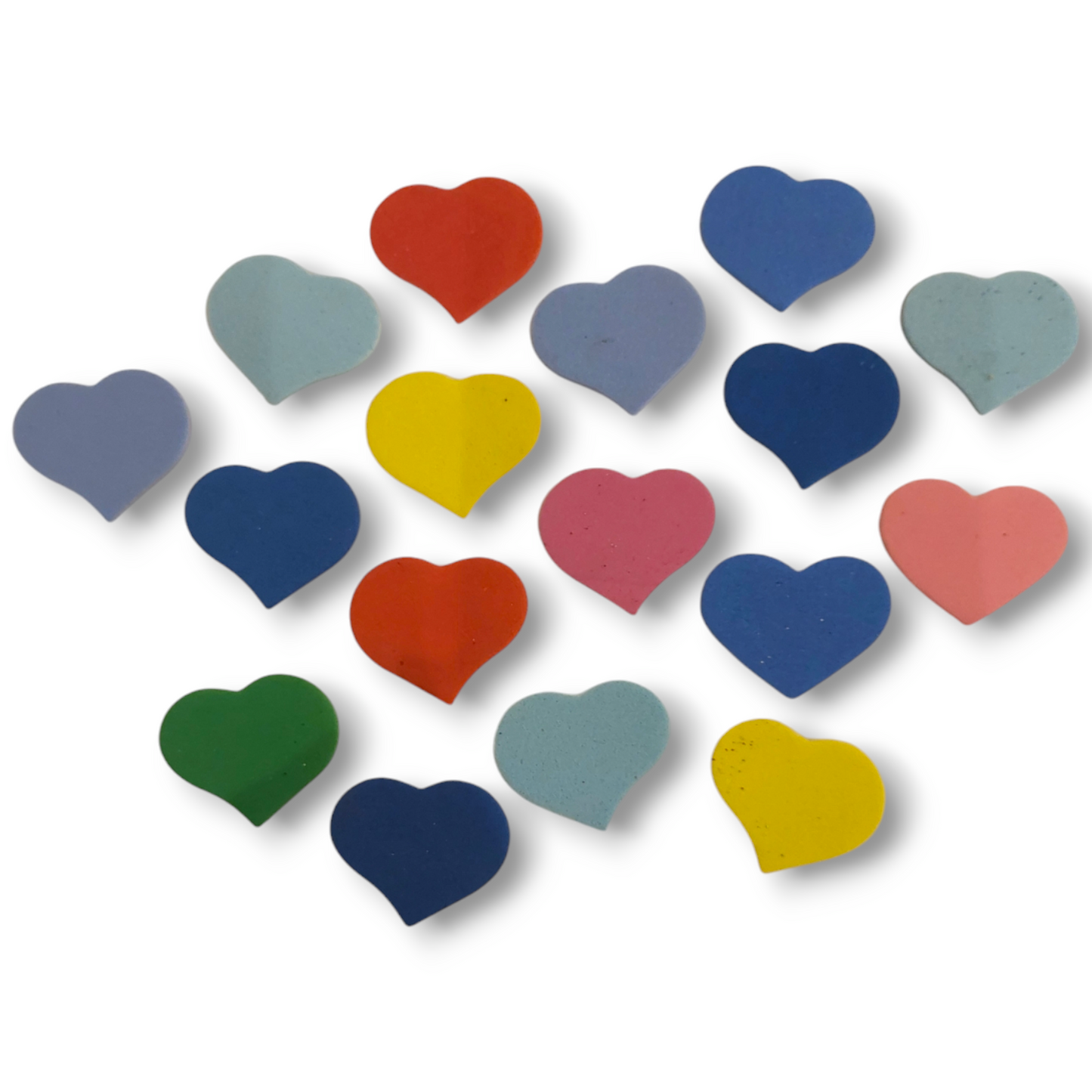 Foam hearts 3 cm