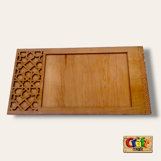 Tray: Islamic pattern tray