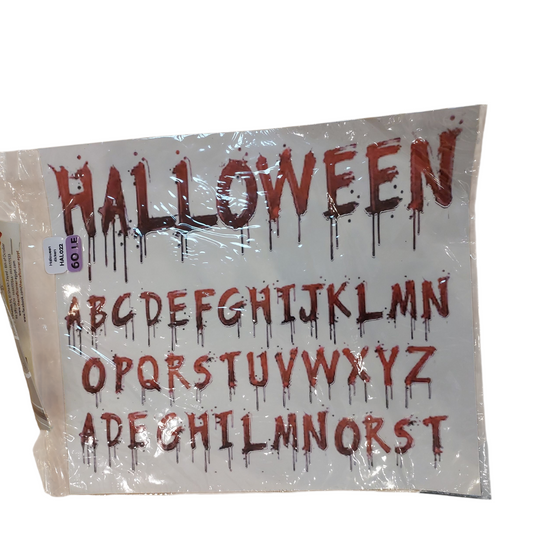 Halloween stickers (bloody words 2)