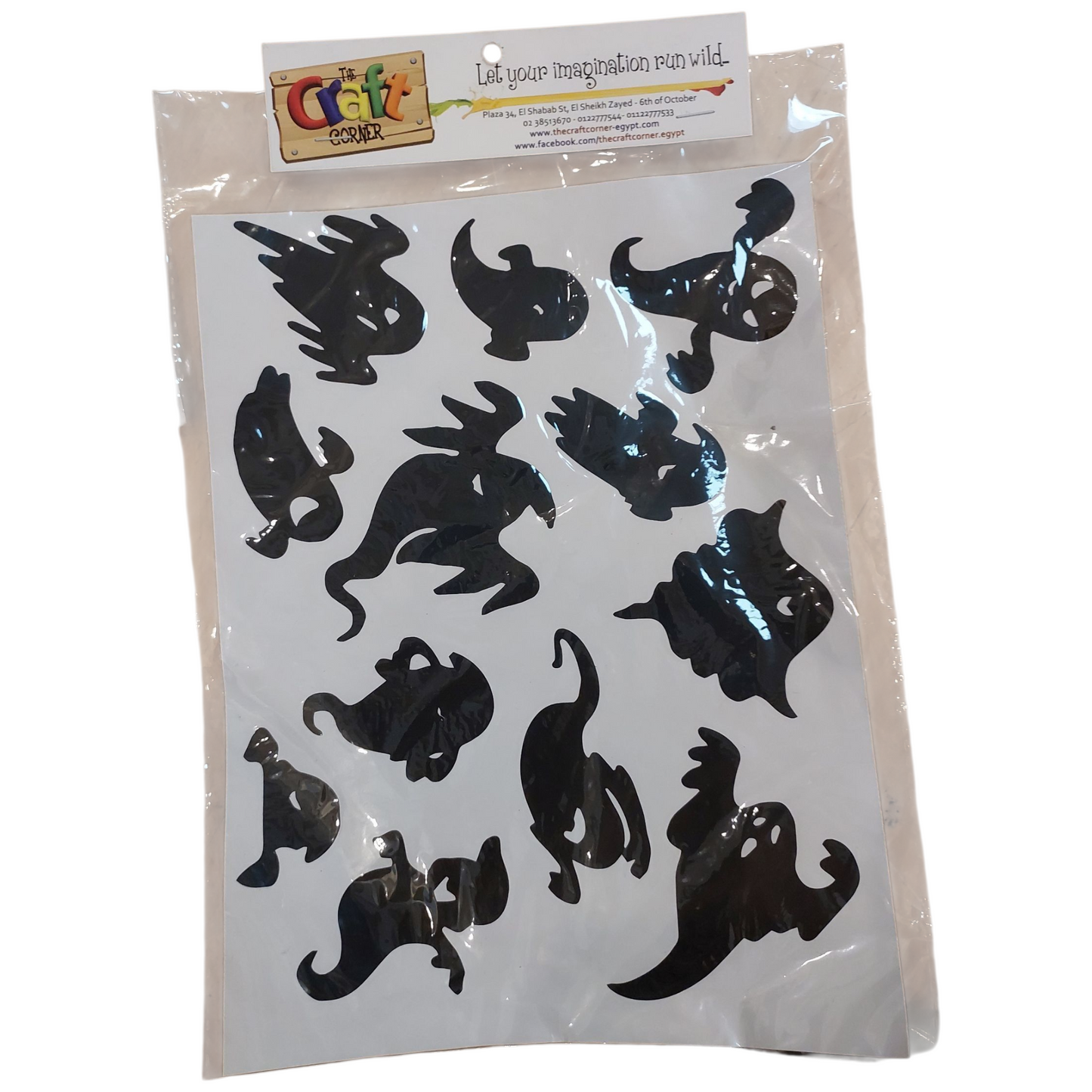 Halloween stickers (small ghosts)