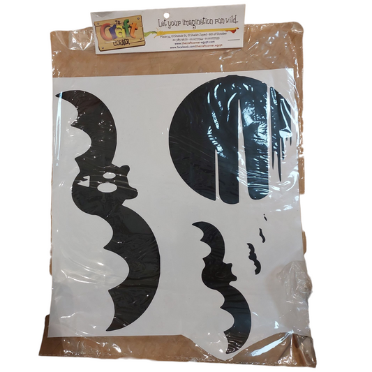 Halloween stickers (bats)