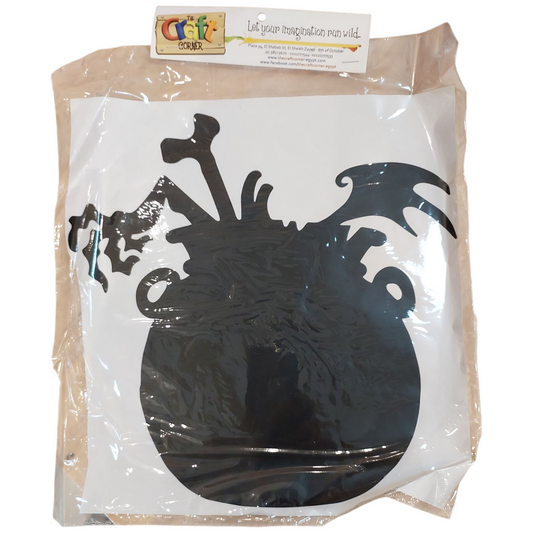 Halloween stickers (Witch pot)