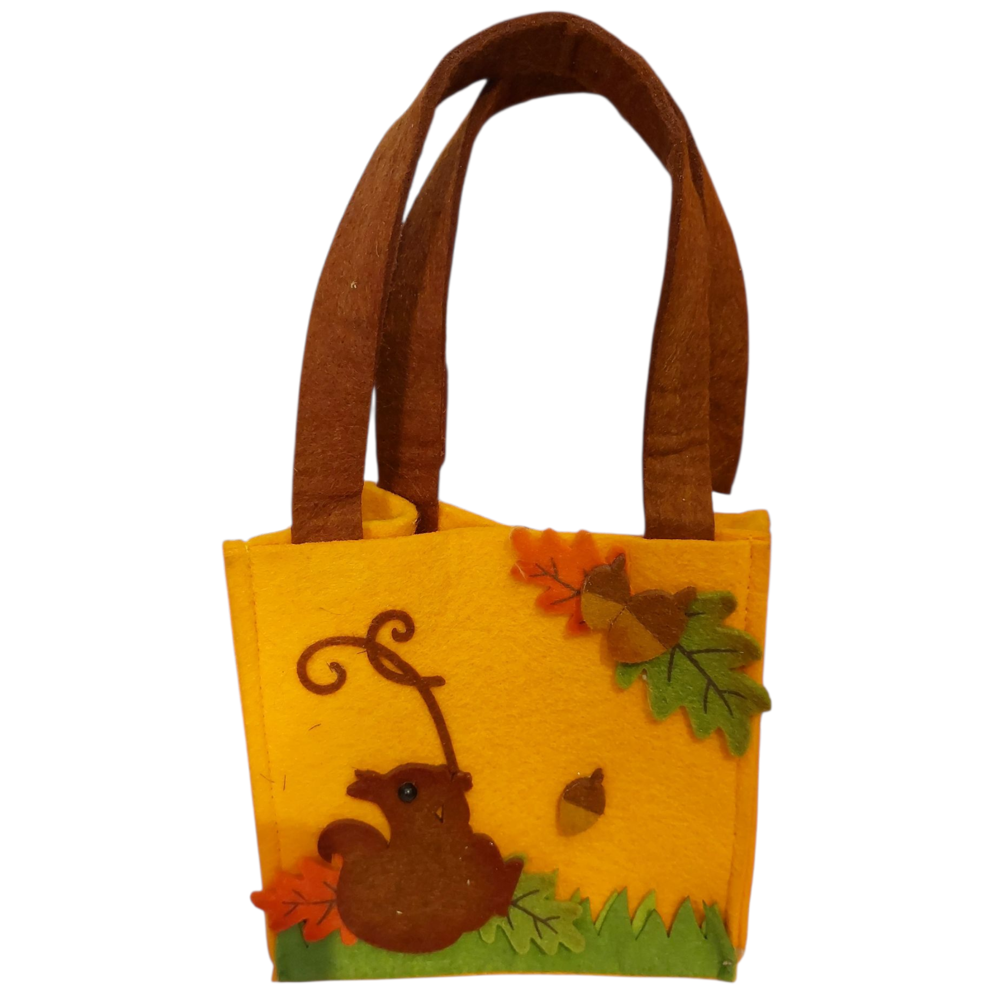 Trick or treat bag autumn theme 1 (thick felt)