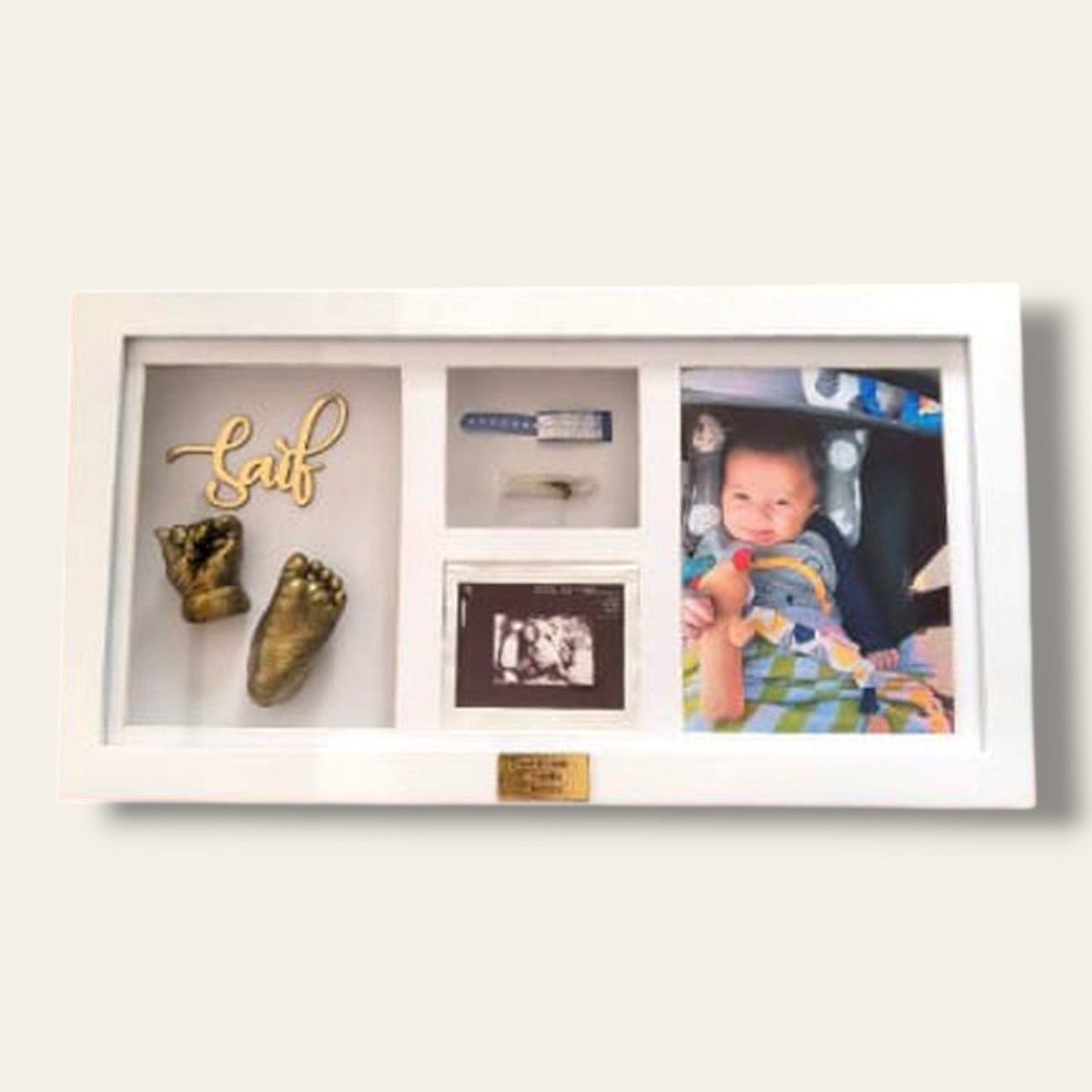 Memories frame (baby cast) Package 4