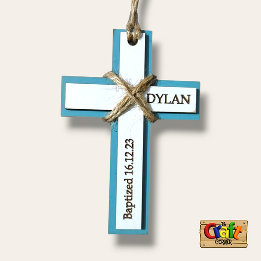 Wooden baptism cross 1