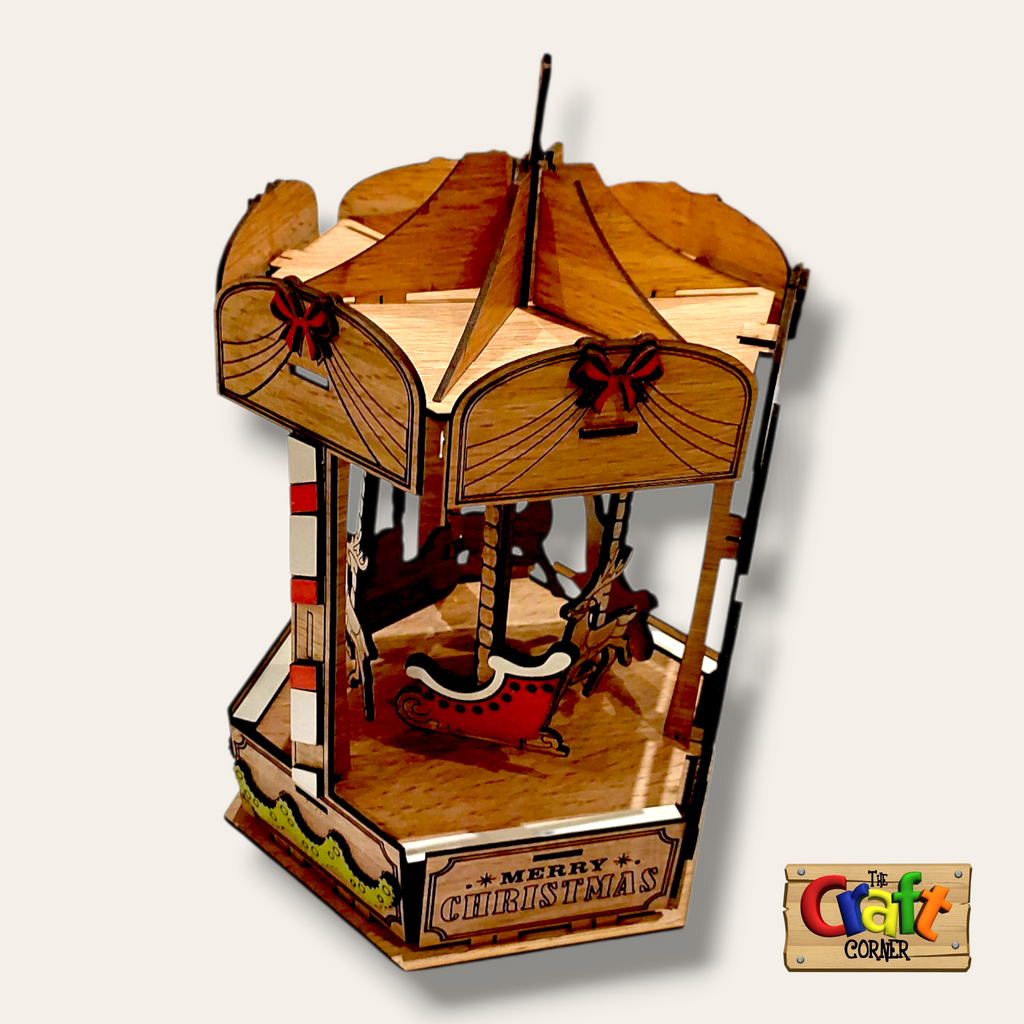 Wooden Christmas Carosel